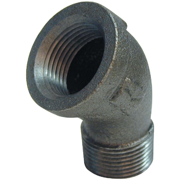 Southland 1/2 In. 45 Deg. Street Malleable Black Iron Elbow 1/8 Bend 520-503HN - main